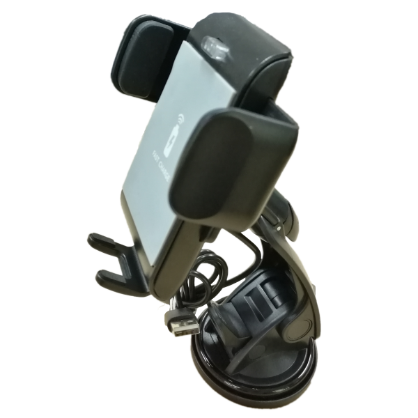 In Car Mount Cell Phone Holder with Wireless Charging Function 10W[Cycopower]Customized 18650